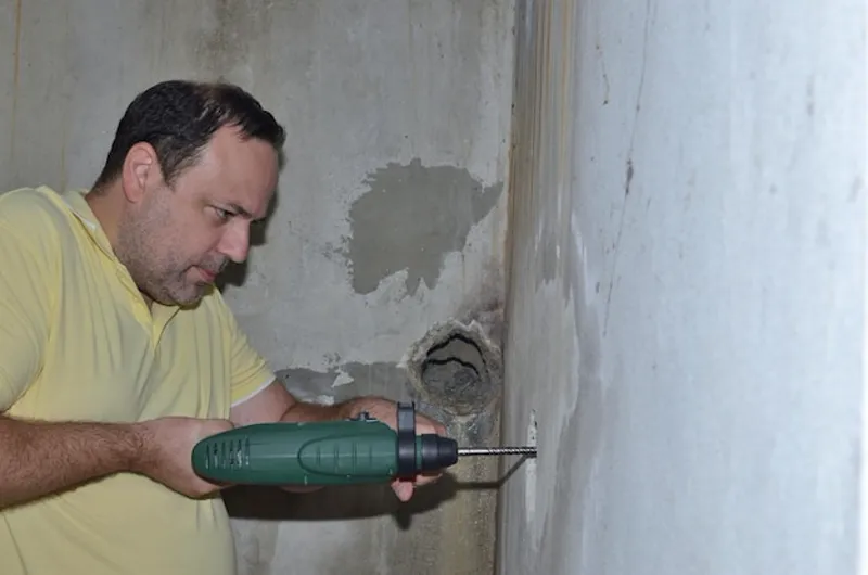 Taladrar hormigón con percutor