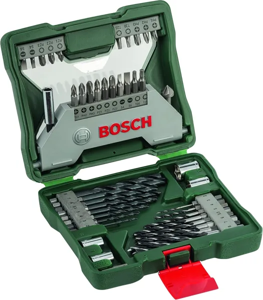 Bosch 43 uds. Set de puntas de atornillar y brocas X-Line