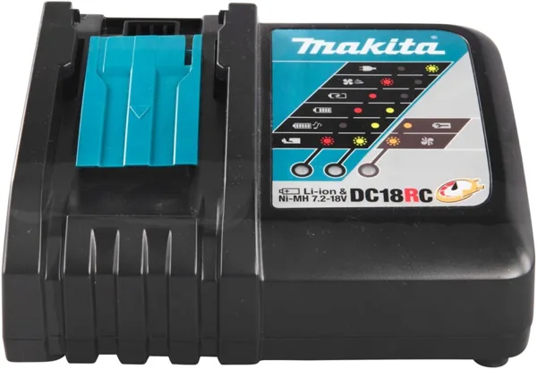 Cargador de batería de Iones de Litio Makita DC18RC 14.4V y 18V LXT 195584-2