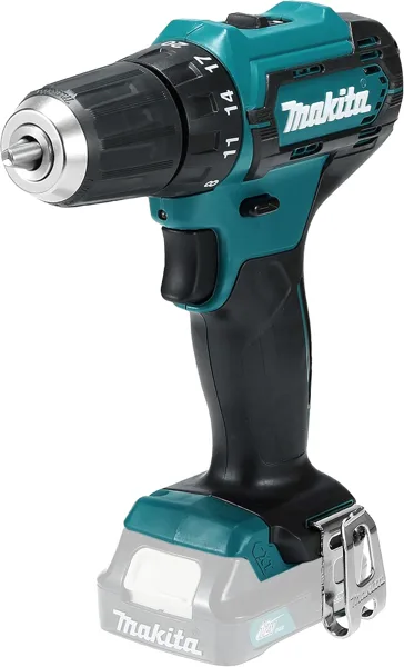Makita DF333DZJ Taladro Atornillador 10.8V/12V CXT 30 Nm Embrague