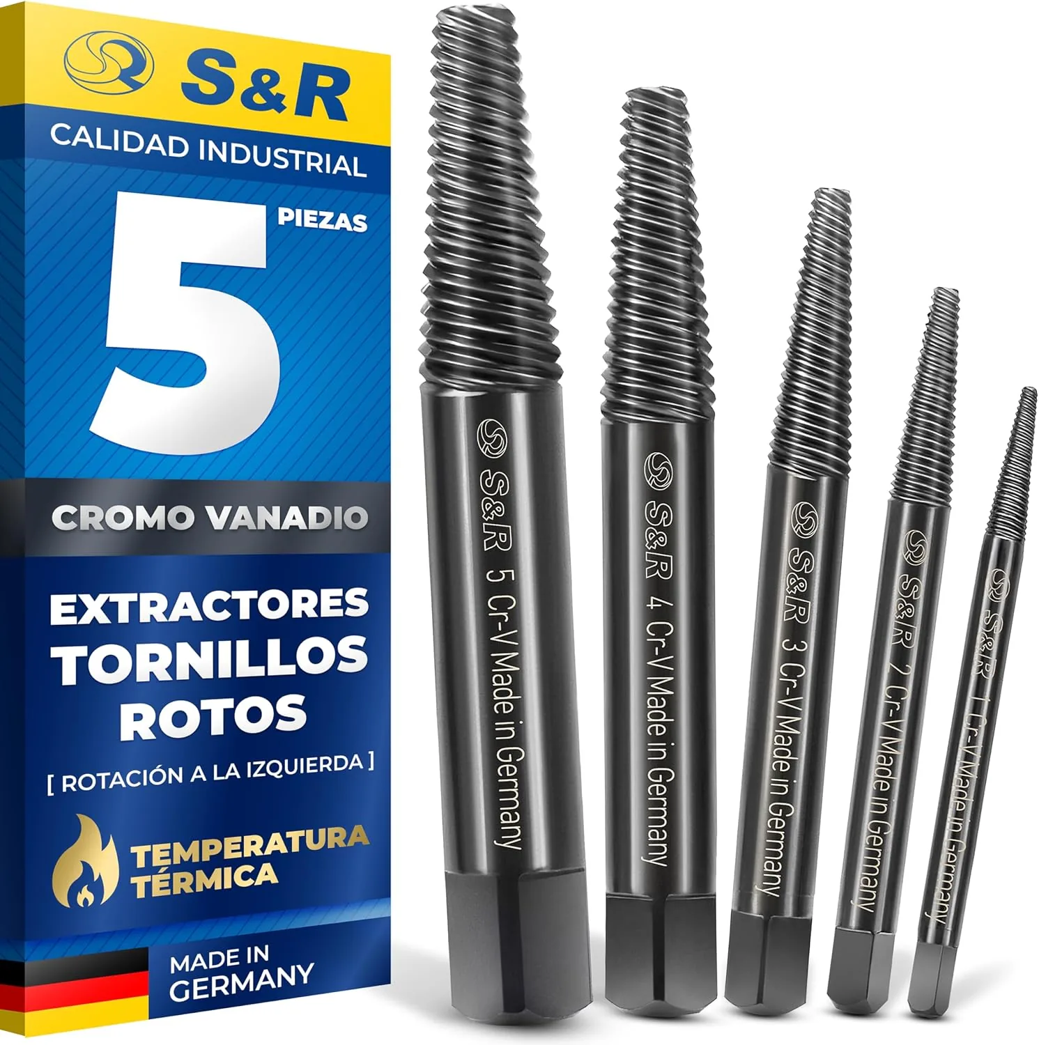 S&R extractores de pernos