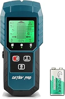 Detector digital 5 en 1 de tubos y cables de CA eléctricos, pantalla LCD, alerta sonora, madera/metal/magnético o no
