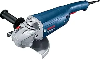 Bosch Professional amoladora angular GWS 20-230 J (incl. llave de dos agujeros, brida, tuerca de apriete, cubierta protectora, empuñadura auxiliar)